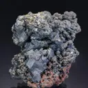 Acanthite with Stephanite and Nickeline - image 1