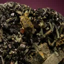 Actinolite after Diopside "Uralite" with Magnetite and Epidote - image 2