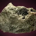 Actinolite after Diopside "Uralite" with Magnetite and Epidote - image 5