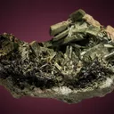 Actinolite after Diopside "Uralite" with Magnetite and Epidote - image 3