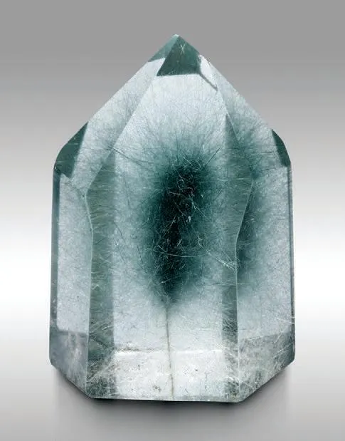 Actinolite, Quartz image