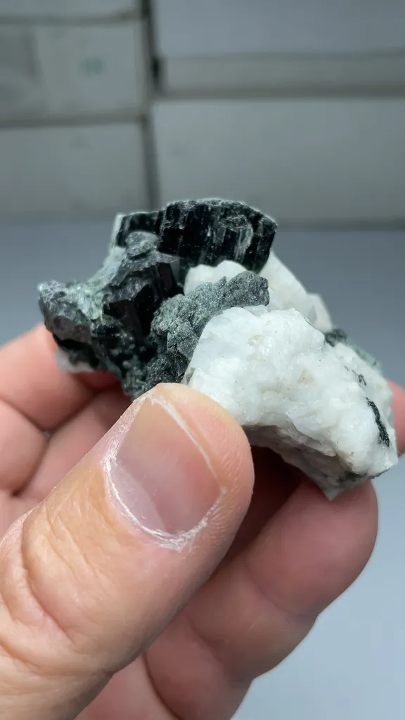 Actinolite with Feldspar - image 2