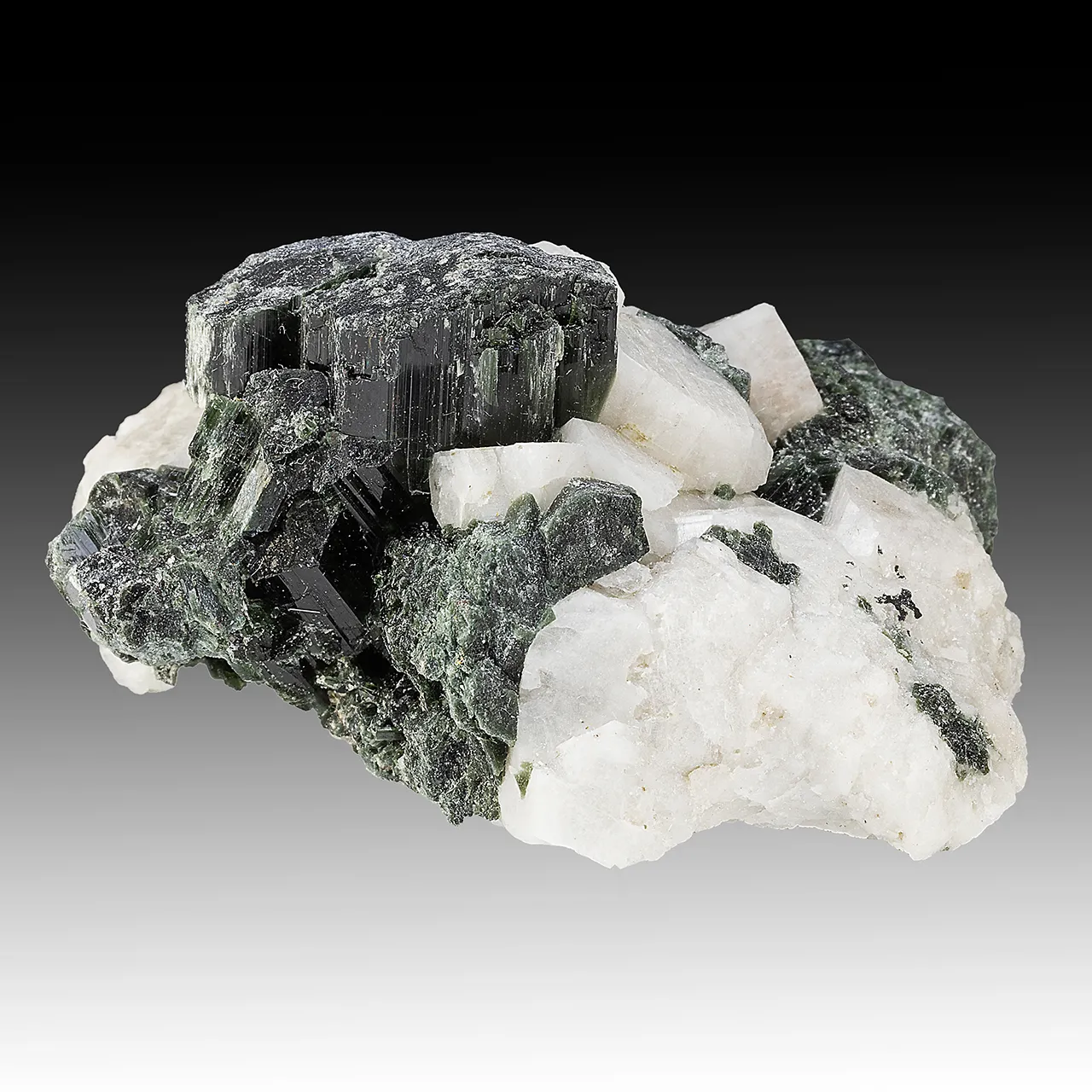 Actinolite with Feldspar - image 1