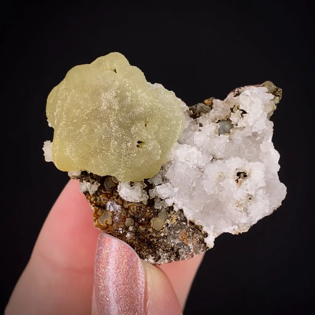 Adamite and Calcite image