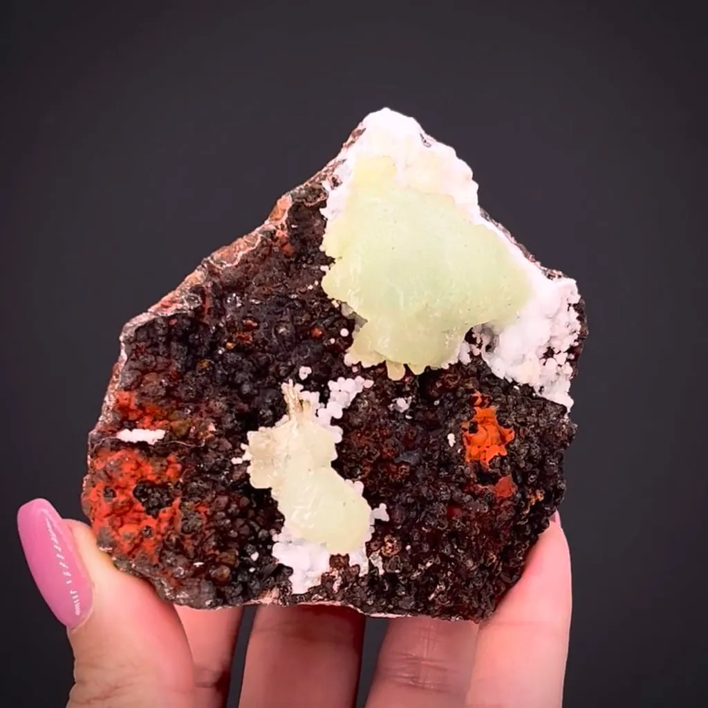 Adamite and Calcite - image 1