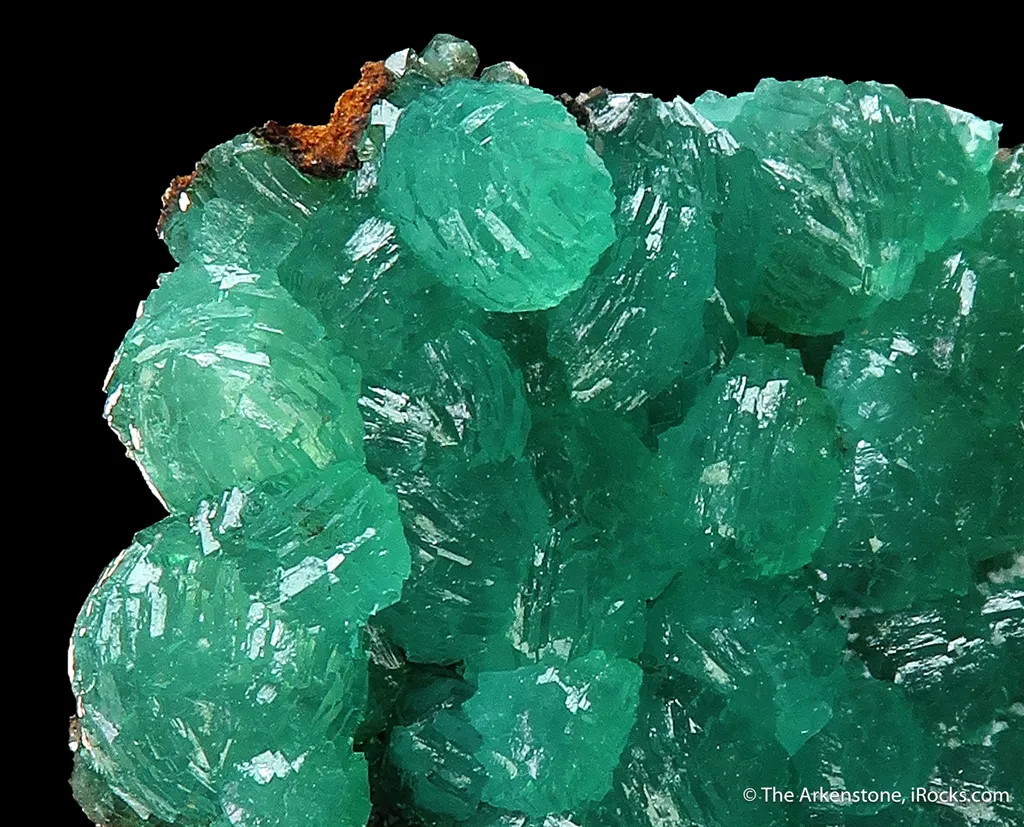 Adamite (Copper-bearing) with Aragonite - image 4