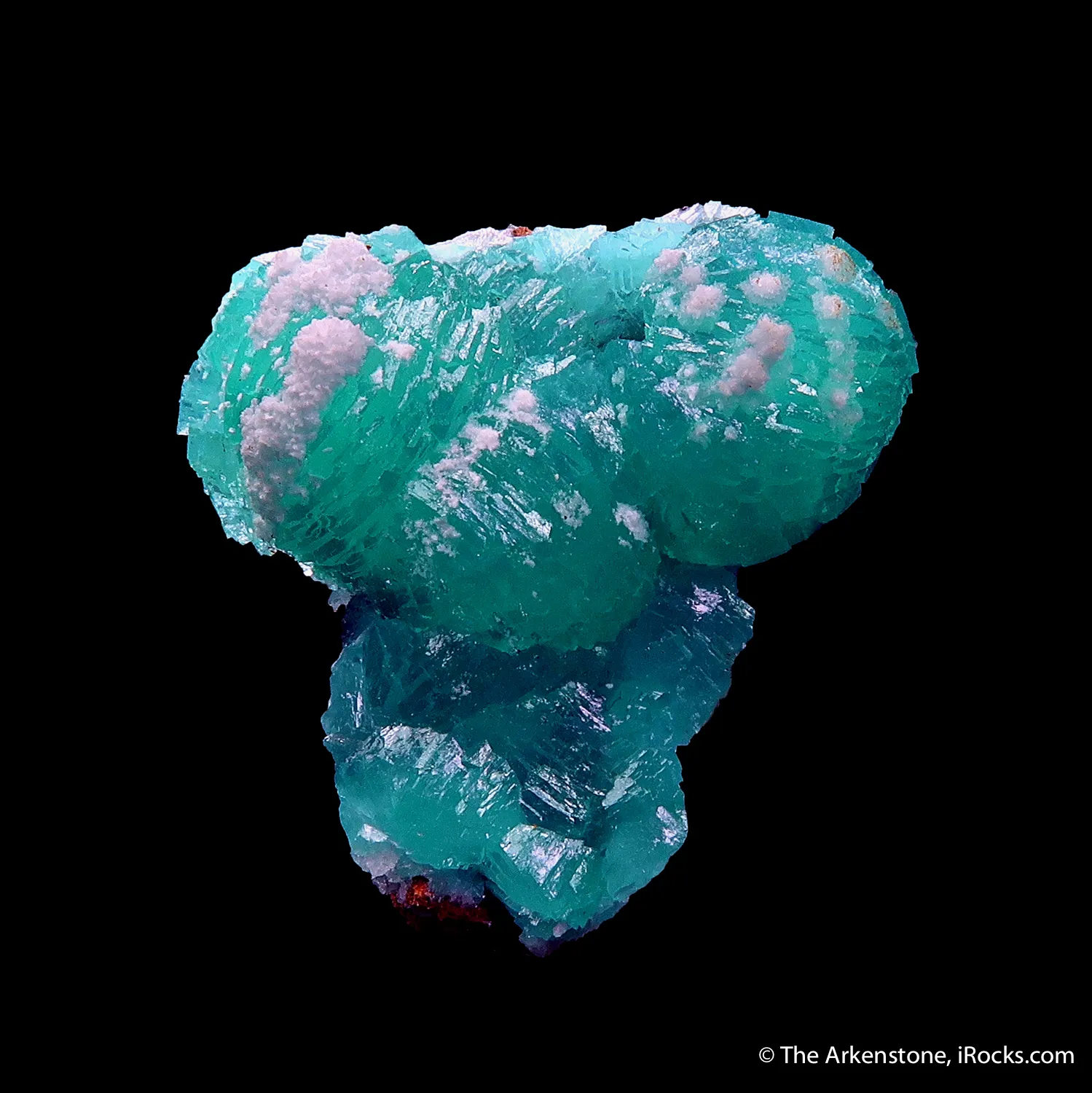 Adamite (Copper-bearing) with Aragonite - image 4