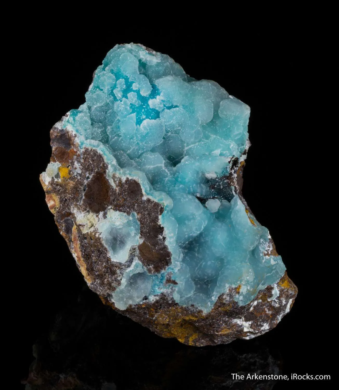 Adamite (Cuprian and REE-enriched) with Smithsonite - image 4