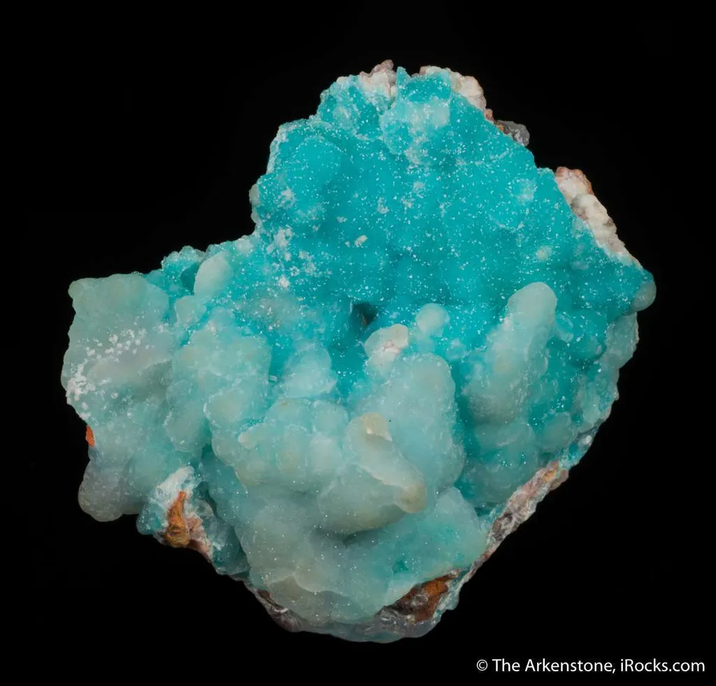 Adamite (Cuprian and REE-enriched) with Smithsonite - image 2