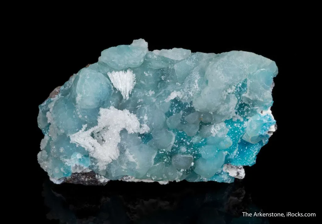 Adamite (Cuprian and REE-enriched) with Smithsonite - image 4