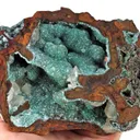 Adamite (Cuprian) & Calcite - image 4