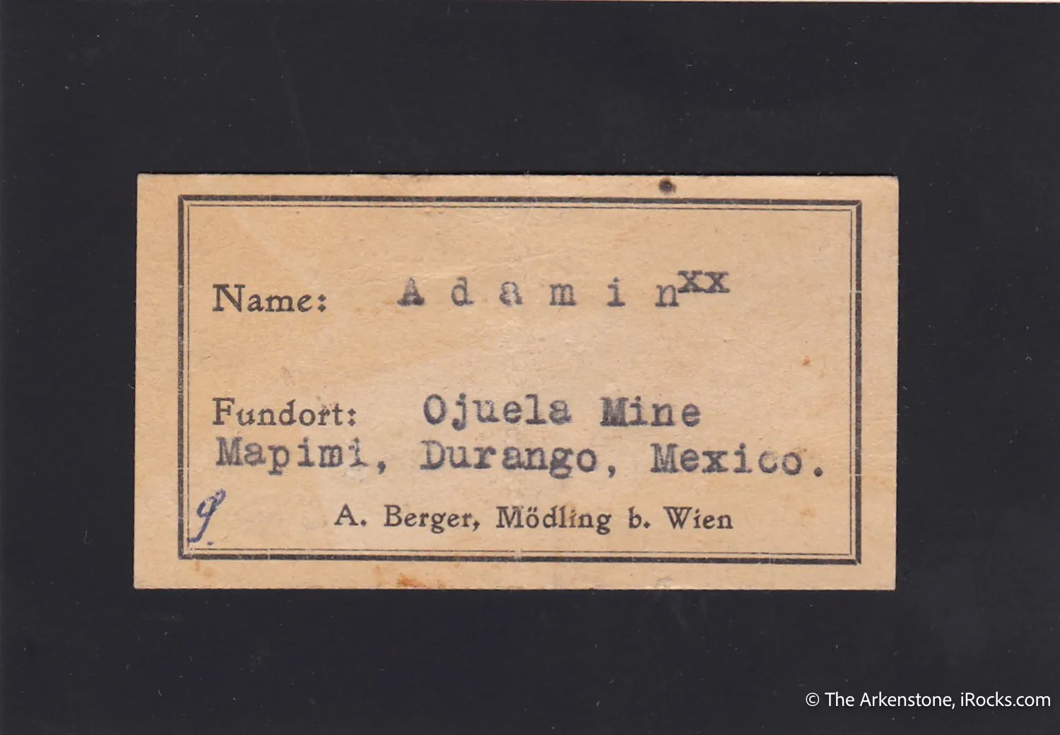 Adamite (early 1900s) - image 5