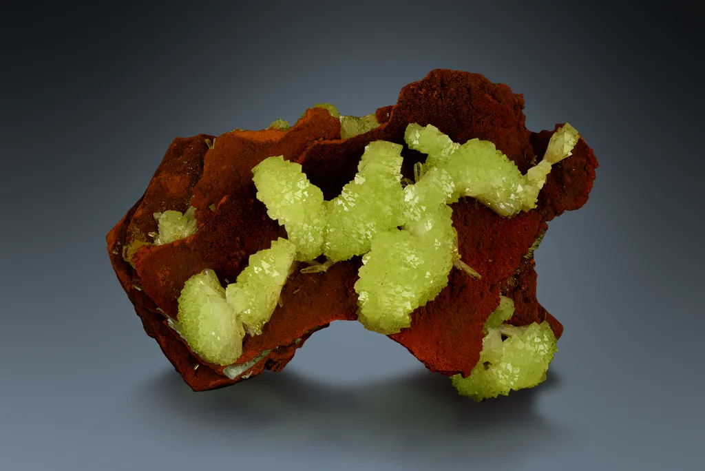 Adamite from Mexico, Durango, Mapimí, Ojuela Mine image