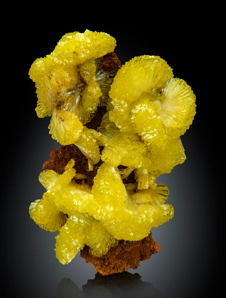 Adamite from Ojuela Mine, Mapimí, Durango, Mexico image