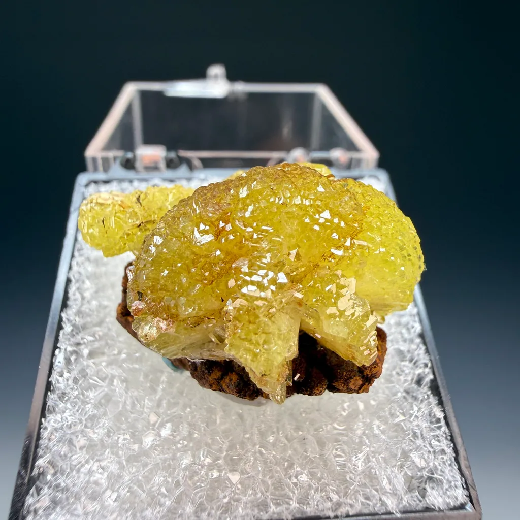 Adamite from Ojuela Mine, Mapimí, Durango, Mexico image
