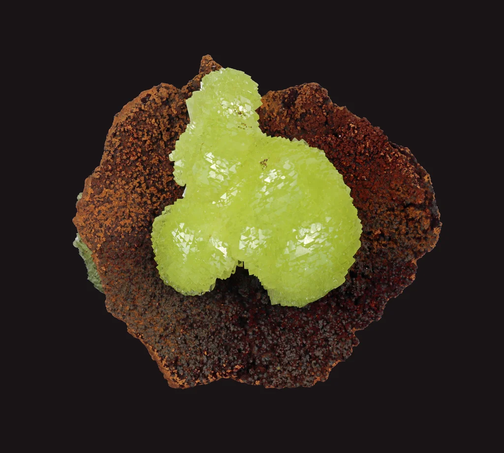 Adamite from Ojuela Mine, Mapimí, Durango, Mexico image