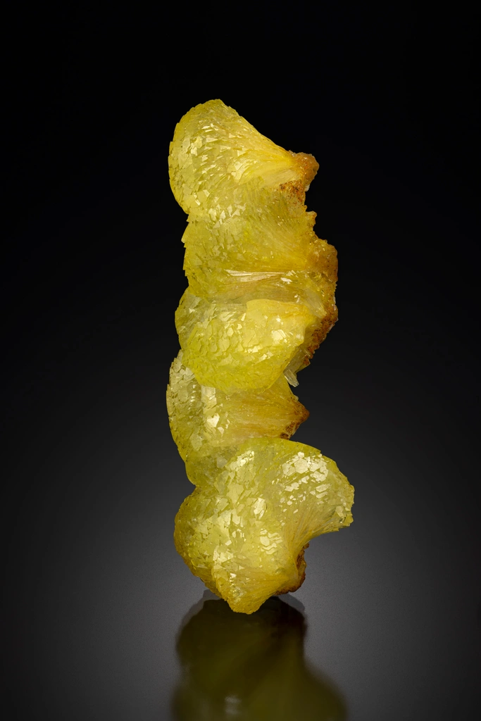 Adamite from Ojuela Mine, Mapimí, Durango, Mexico image