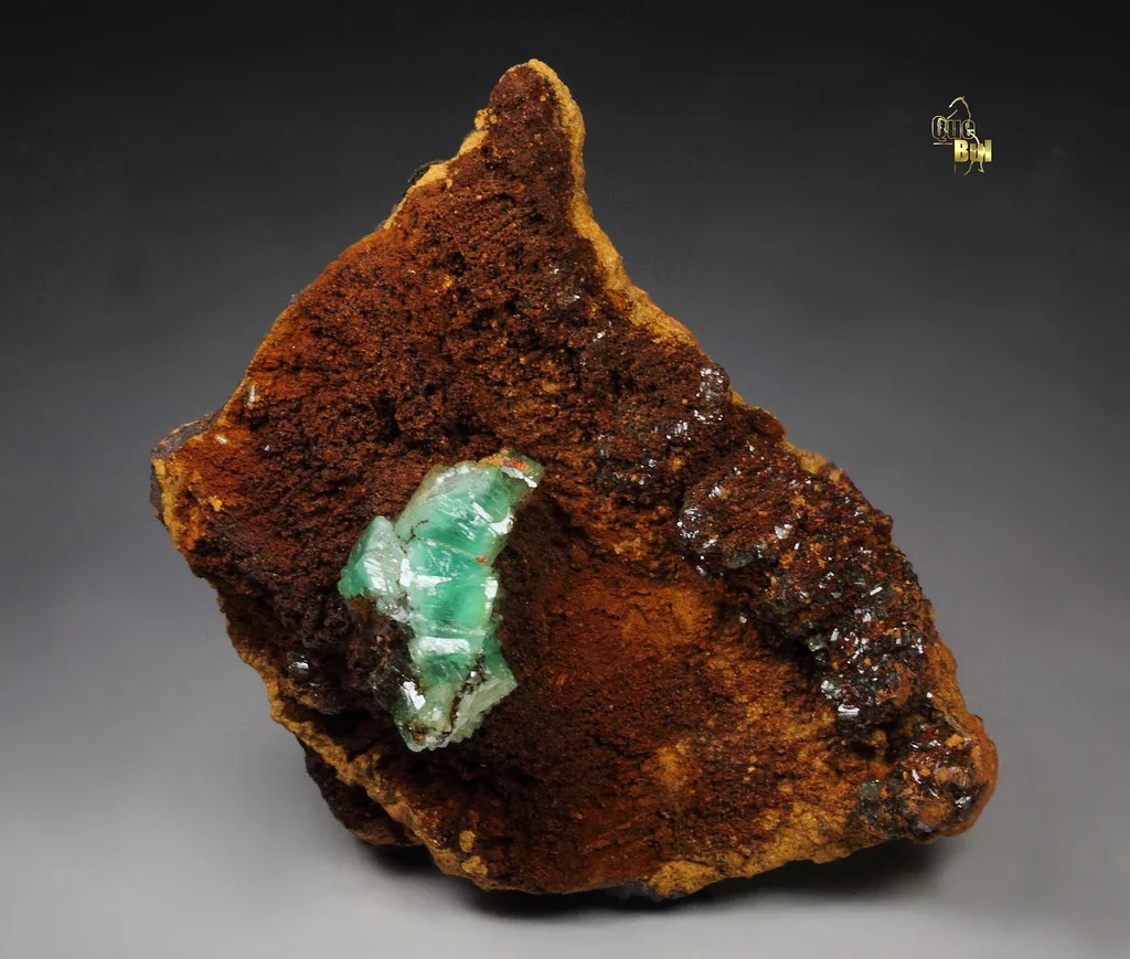 Adamite from Ojuela Mine, Mapimí, Durango, Mexico image