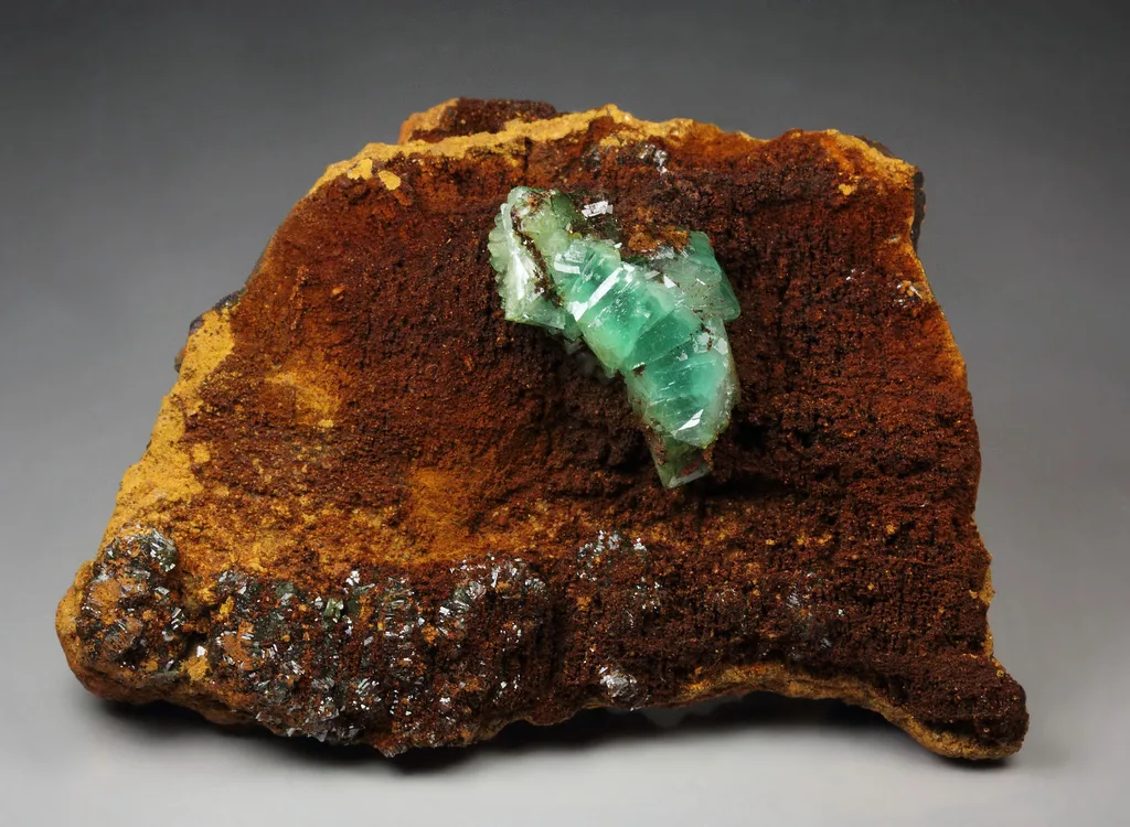 Adamite from Ojuela Mine, Mapimí, Durango, Mexico - image 3