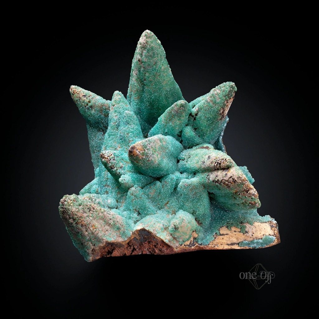 Adamite from Serpieri Mine, Kamariza Mines, Attica, Greece image