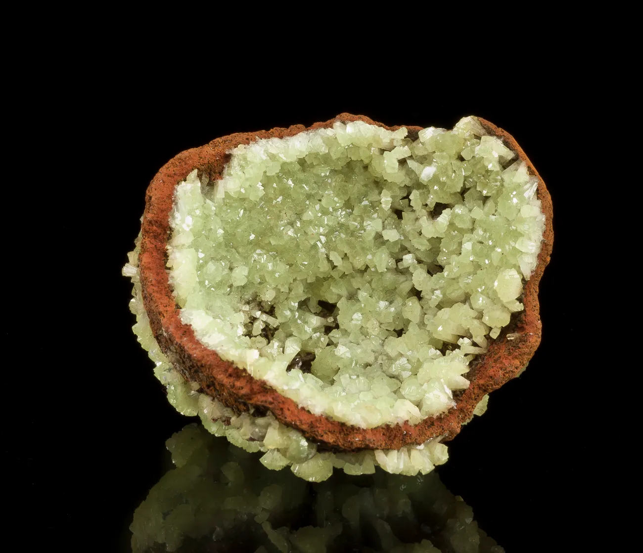 Adamite in Limonite Pocket - image 1