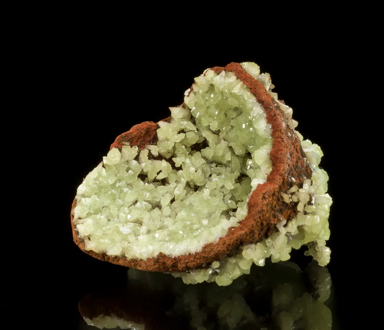 Adamite in Limonite Pocket - image 4