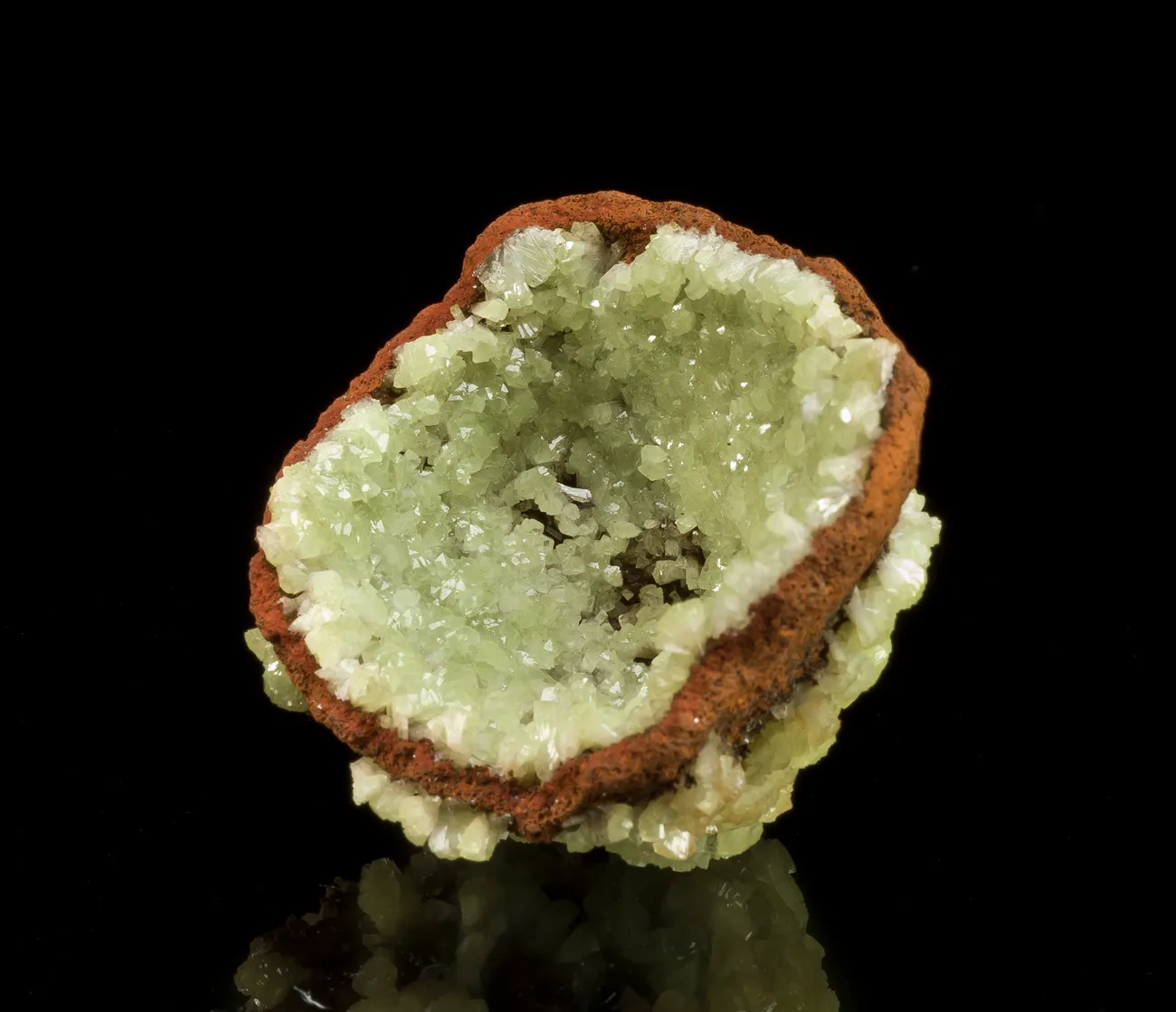 Adamite in Limonite Pocket - image 2