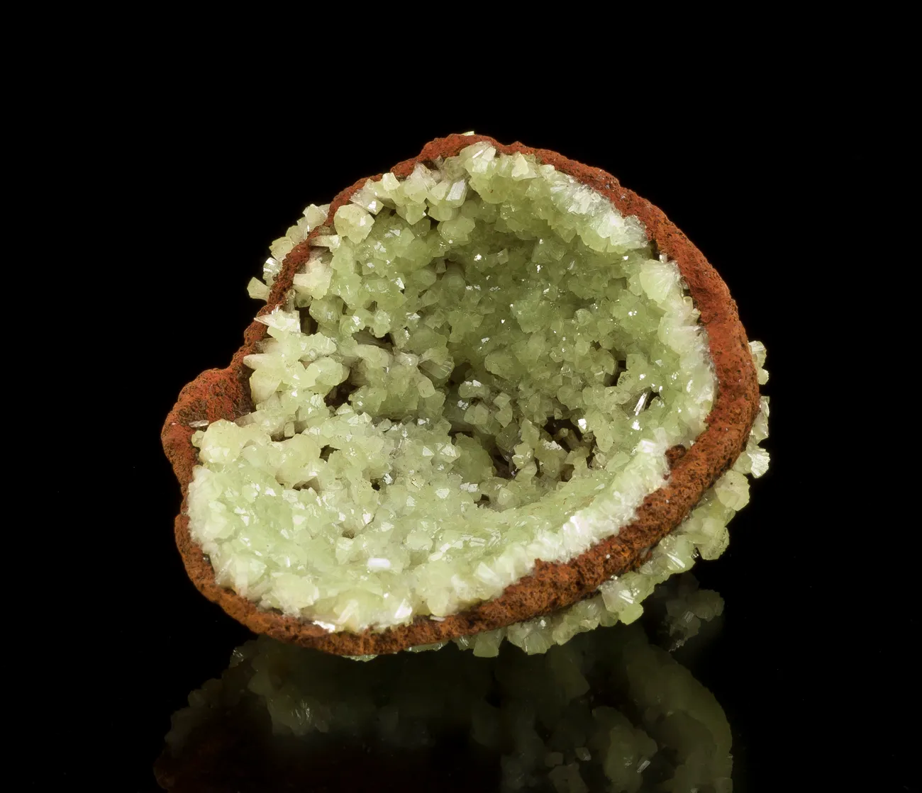 Adamite in Limonite Pocket - image 3