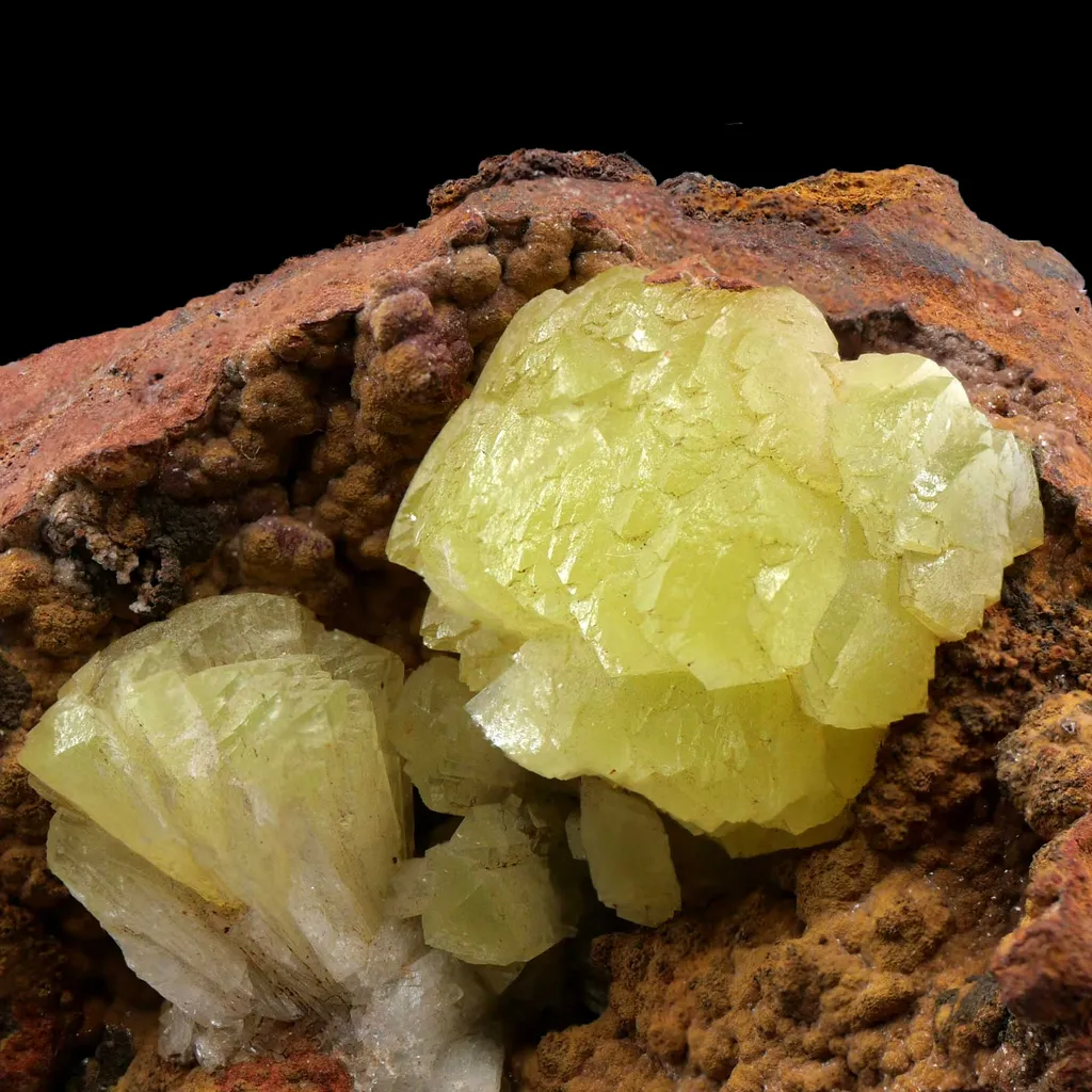 Adamite - Ojuela Mine - Mapimi Durango -Mexico. - image 3
