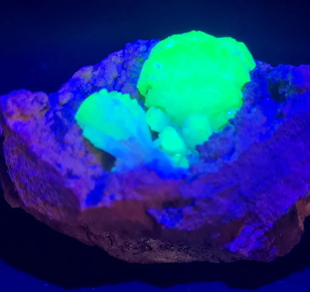 Adamite - Ojuela Mine - Mapimi Durango -Mexico. - image 5