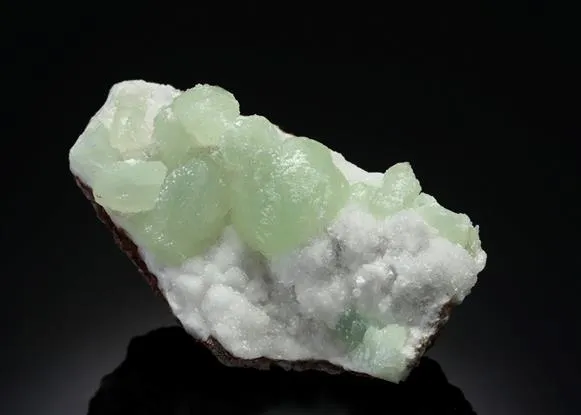 Adamite on Calcite image