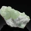Adamite on Calcite - image 1