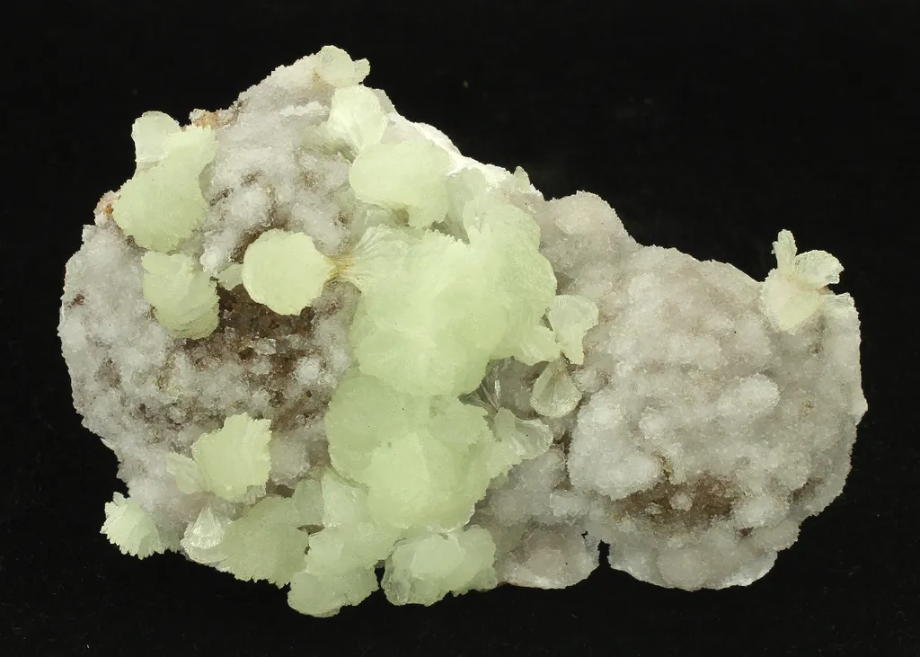 Adamite on Calcite image