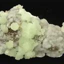 Adamite on Calcite - image 1