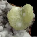 Adamite on Calcite - image 5