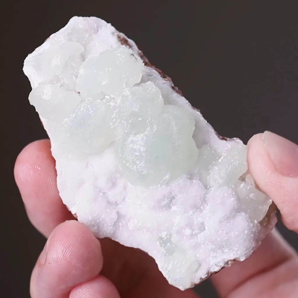 Adamite on Calcite - image 2