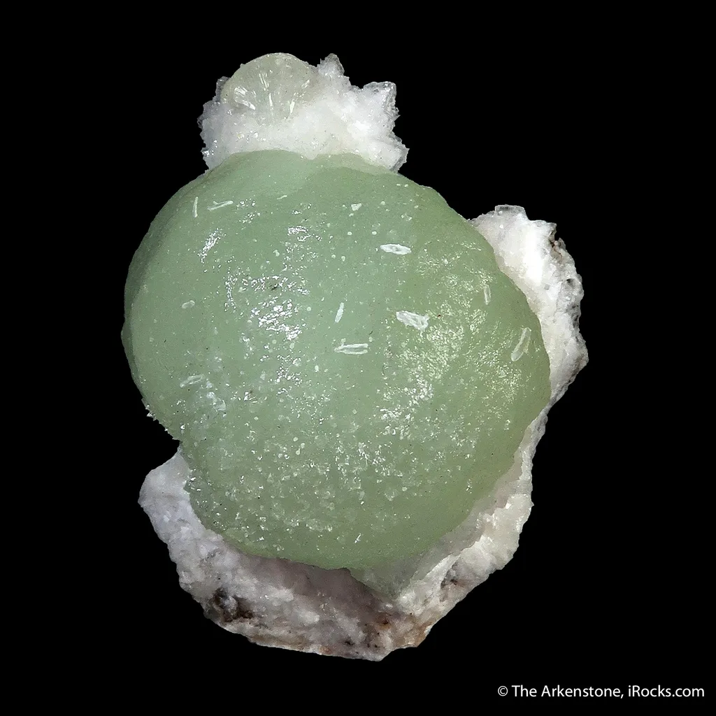 Adamite on Calcite image