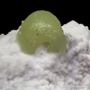 Adamite on Calcite - image 1