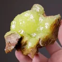 Adamite on Legrandite cast - image 1