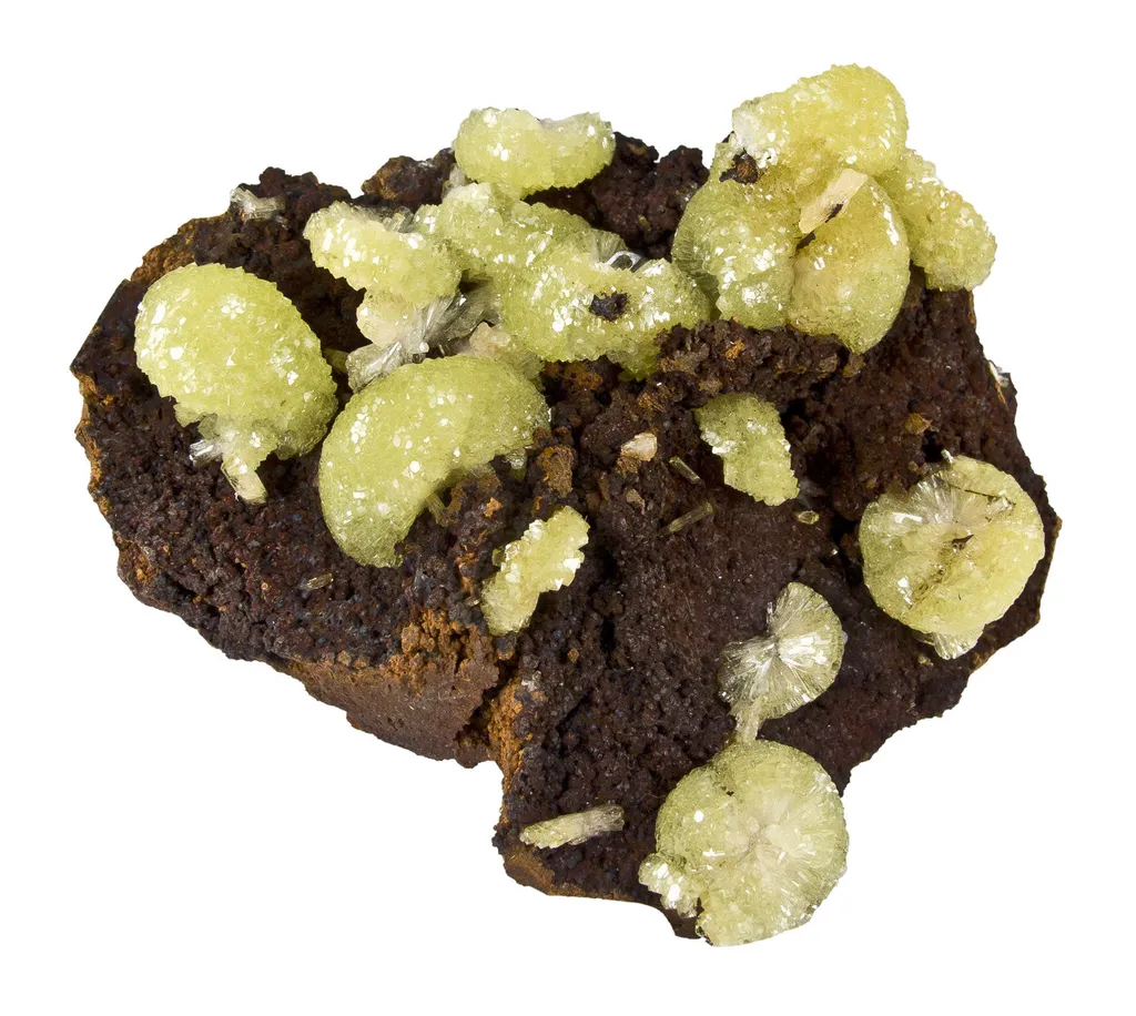 Adamite on Limonite image
