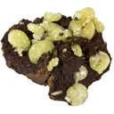 Adamite on Limonite - image 1