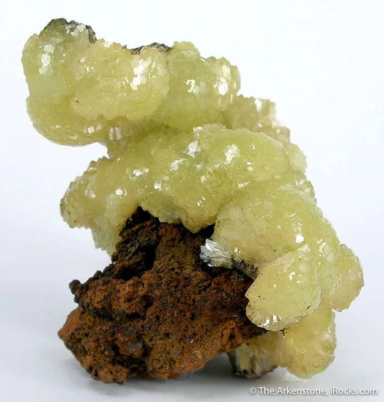 Adamite on Limonite image