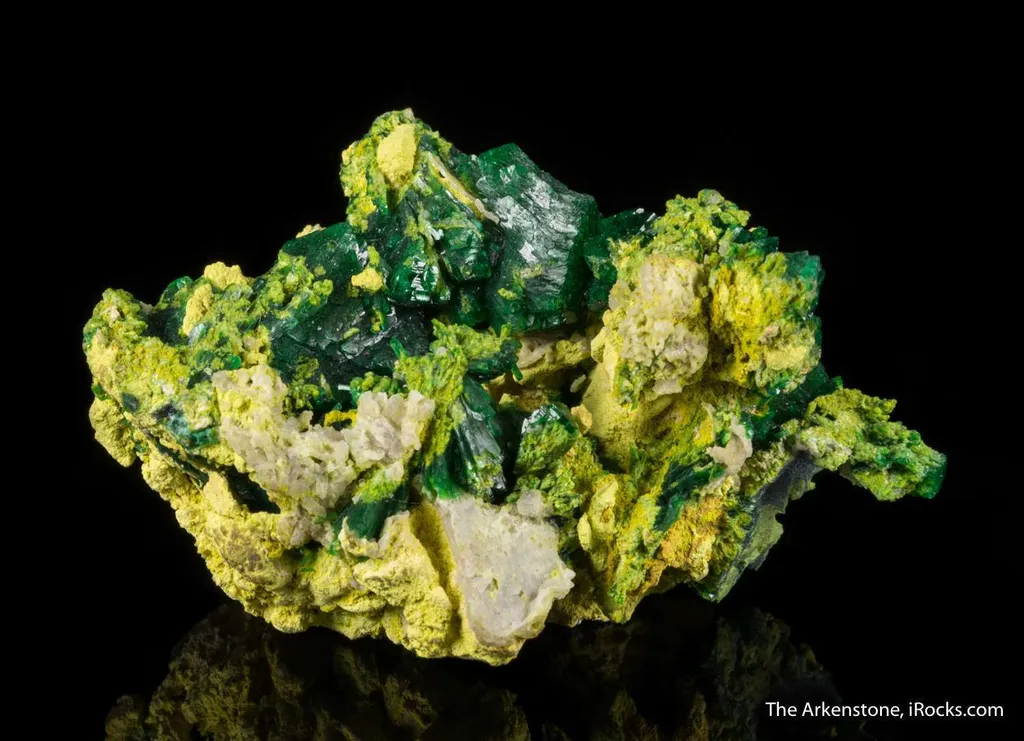 Adamite var. Cuprian - image 6