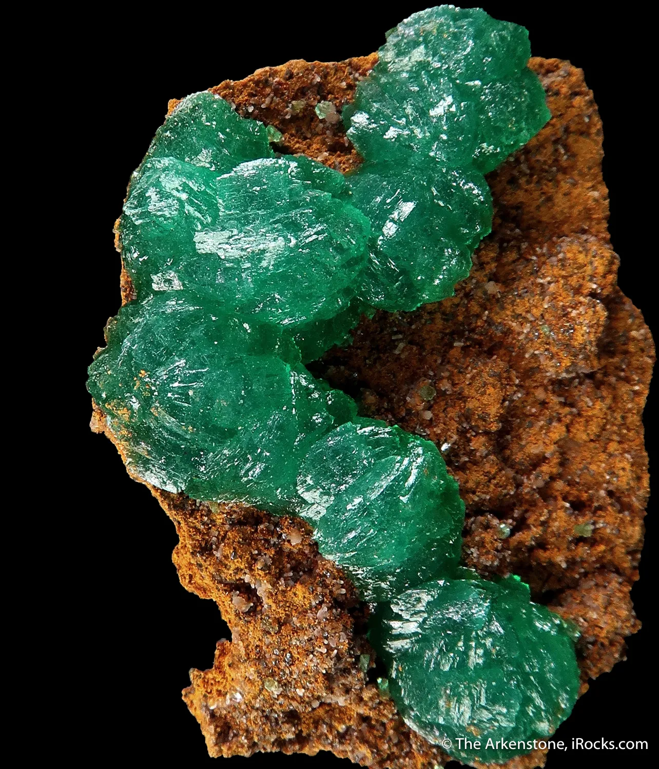 Adamite var. Cuprian - image 3