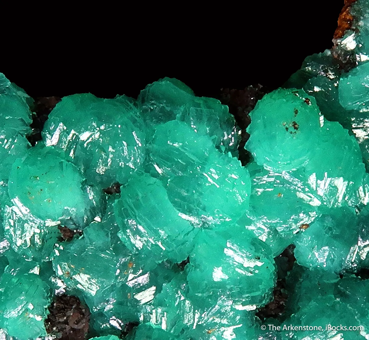 Adamite var. Cuprian - image 3