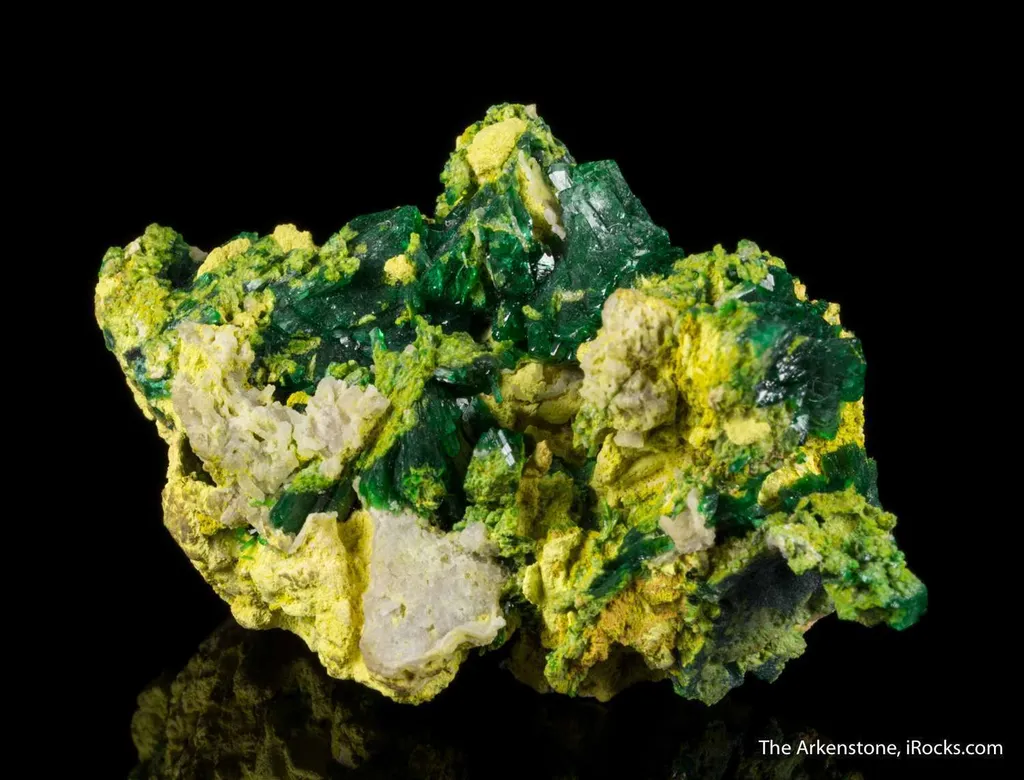Adamite var. Cuprian - image 3