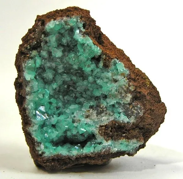 Adamite (Var: Cuprian Adamite) image