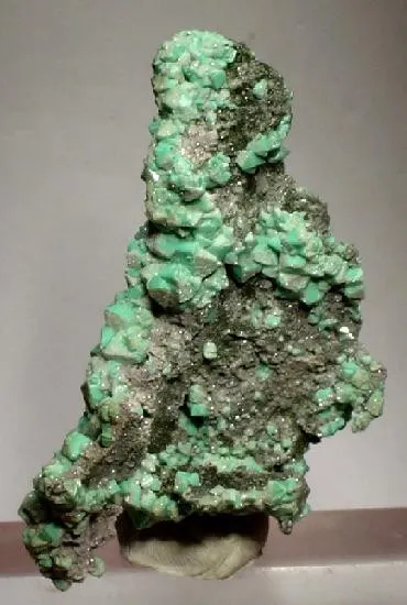 Adamite (Var: Cuprian Adamite) image