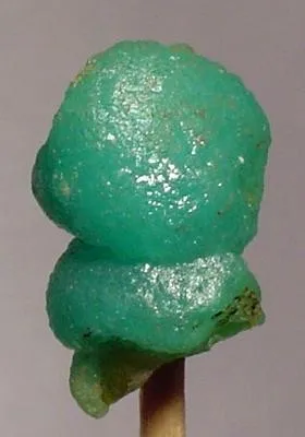 Adamite (Var: Cuprian Adamite) image