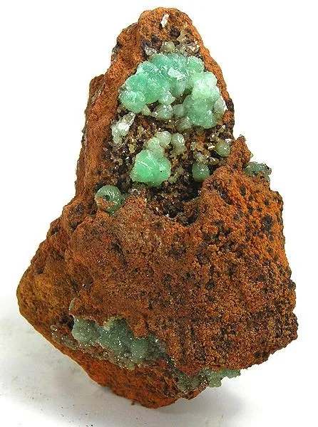 Adamite (Var: Cuprian Adamite) image
